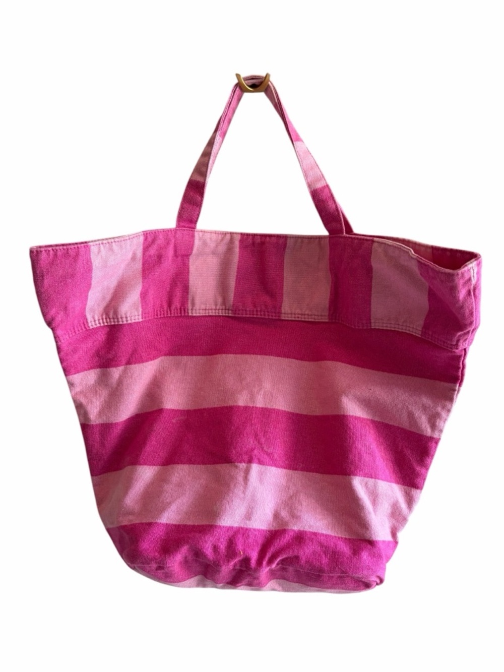 Victoria secret pink stripe beach tote - Picture 2 of 5